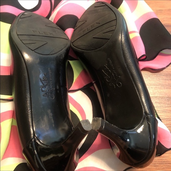 Life Stride Shoes | Life Stride Pumps Round Toe Black Patent Size 7 | Poshmark